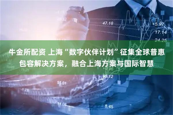 牛金所配资 上海“数字伙伴计划”征集全球普惠包容解决方案，融合上海方案与国际智慧